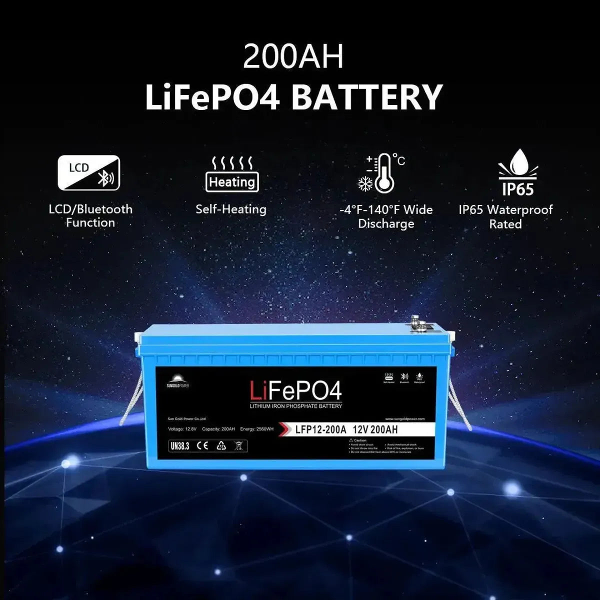 Off Grid Solar Kit 6000W 24/ 48VDC 120V/240V LifePO4 10.24KWH Lithium Battery 6 X 370 Watt Solar Panels SGK-PRO64/ SGK-PRO62-3