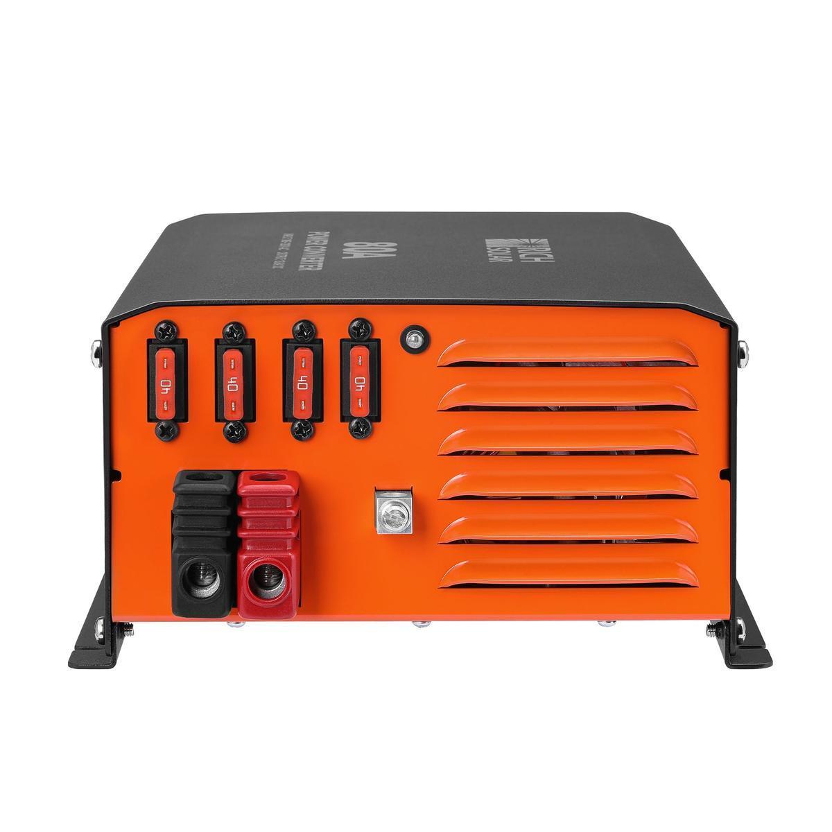 80 Amp Power Converter | 80A 120V Battery Charger | Overload, Overheat, Reverse Polarity Protection | Plug and Play-4