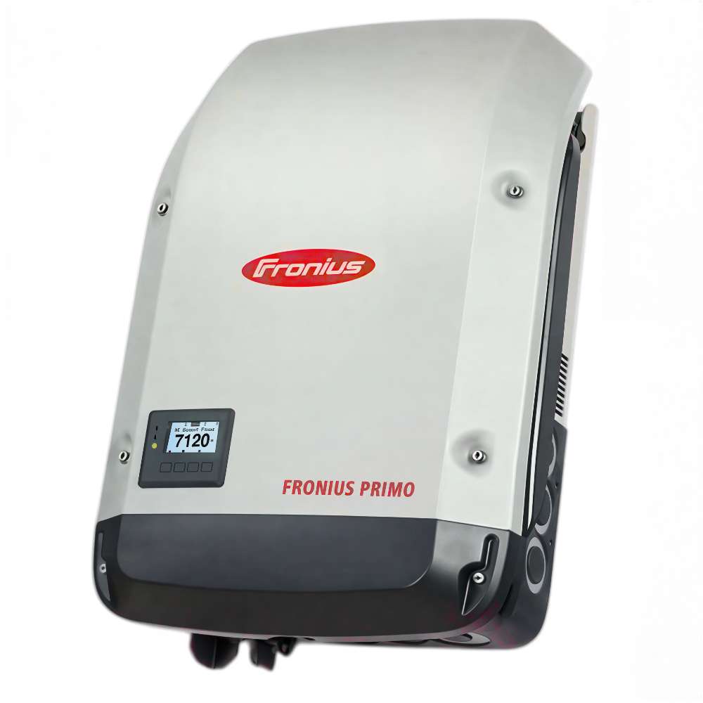 A close-up of a wall-mounted Fronius Symo Advanced Lite Inverter-24.0kW-4,210,095,801