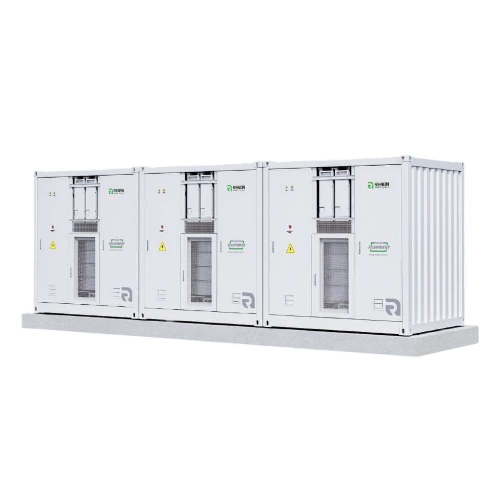 A single long white container on a plain background shows the exterior of the Renon Power Smart Matrix A 1672kWh Lithium Battery-MATRIXBATTERY1331K