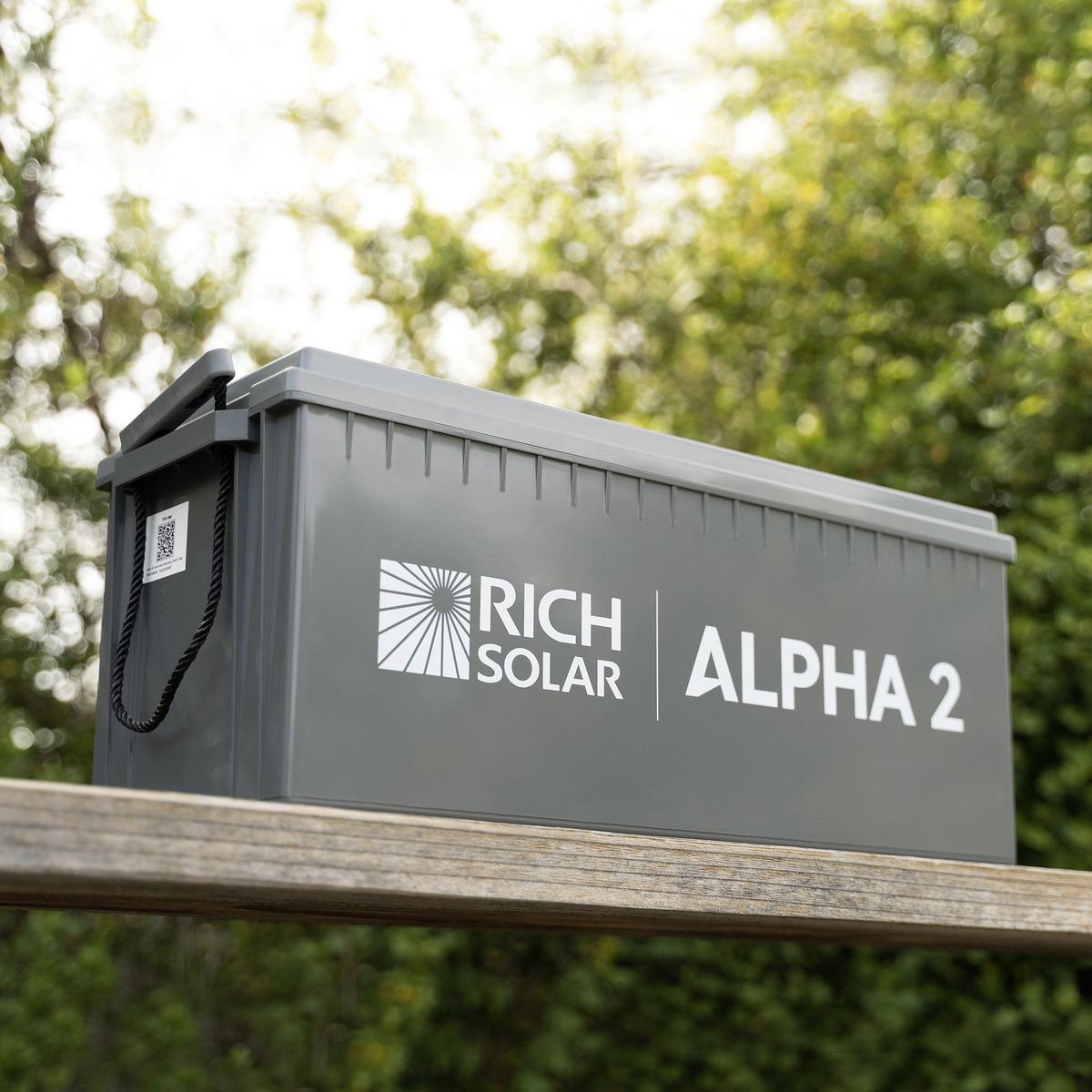 ALPHA 2 | 12V 200Ah LiFePO4 Battery | Powerful 12V Lithium Battery for RVs, Trailers, Vans, Boats, Off-Grid | 5,000 Lifetime Cycles | Bluetooth and Internal Heat Technology-3