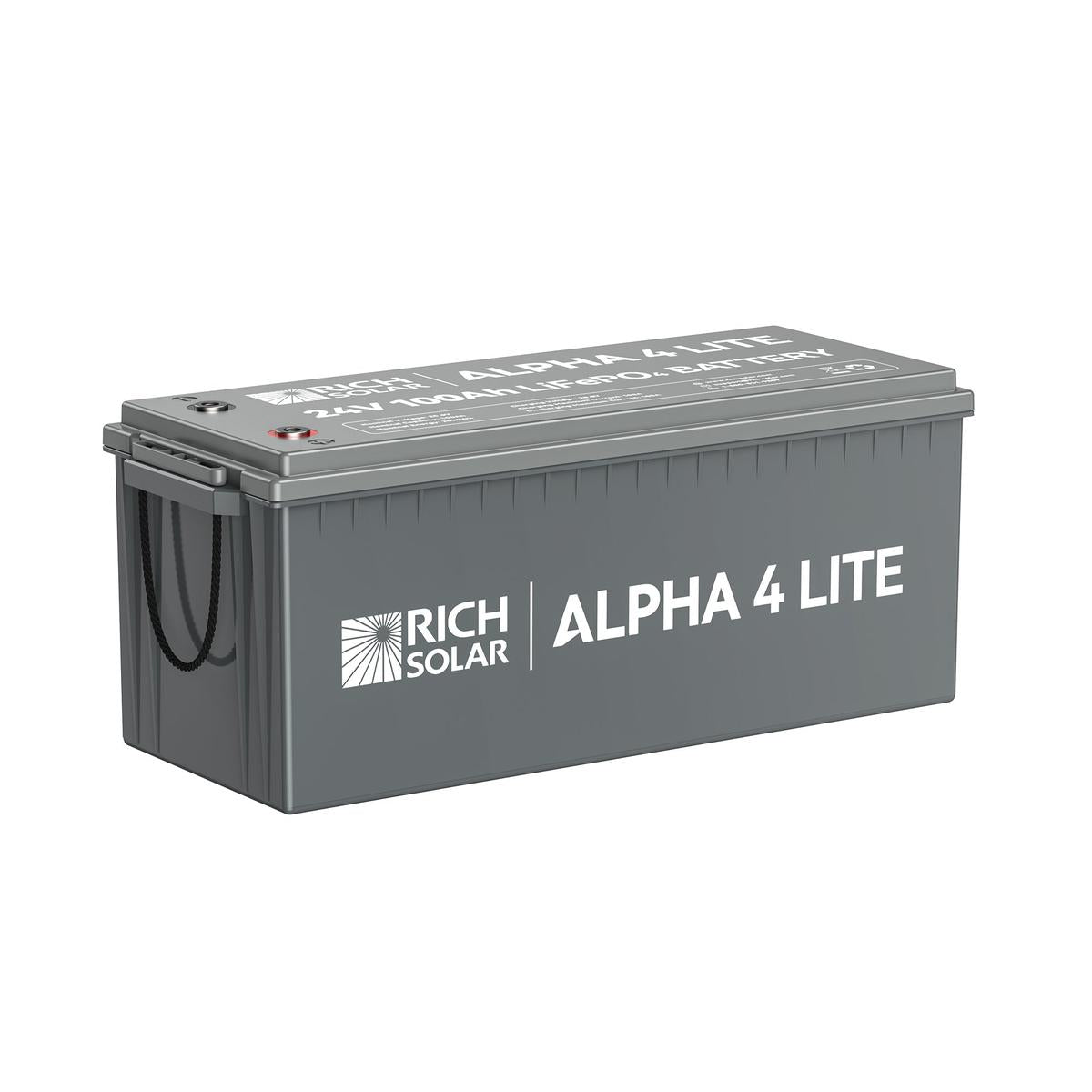 ALPHA 4 LITE | 24V 100Ah LiFePO4 Battery | Fast-Charging 24V Lithium Battery for RVs, Trailers, Vans, Boats, Off-Grid, Backup | 4,000 Lifetime Cycles | Best Value-3