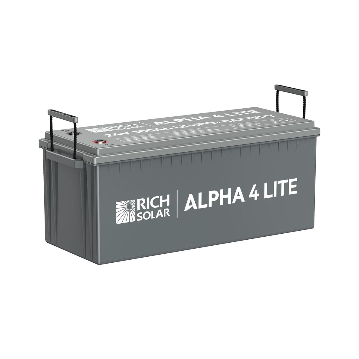 ALPHA 4 LITE | 24V 100Ah LiFePO4 Battery | Fast-Charging 24V Lithium Battery for RVs, Trailers, Vans, Boats, Off-Grid, Backup | 4,000 Lifetime Cycles | Best Value-2