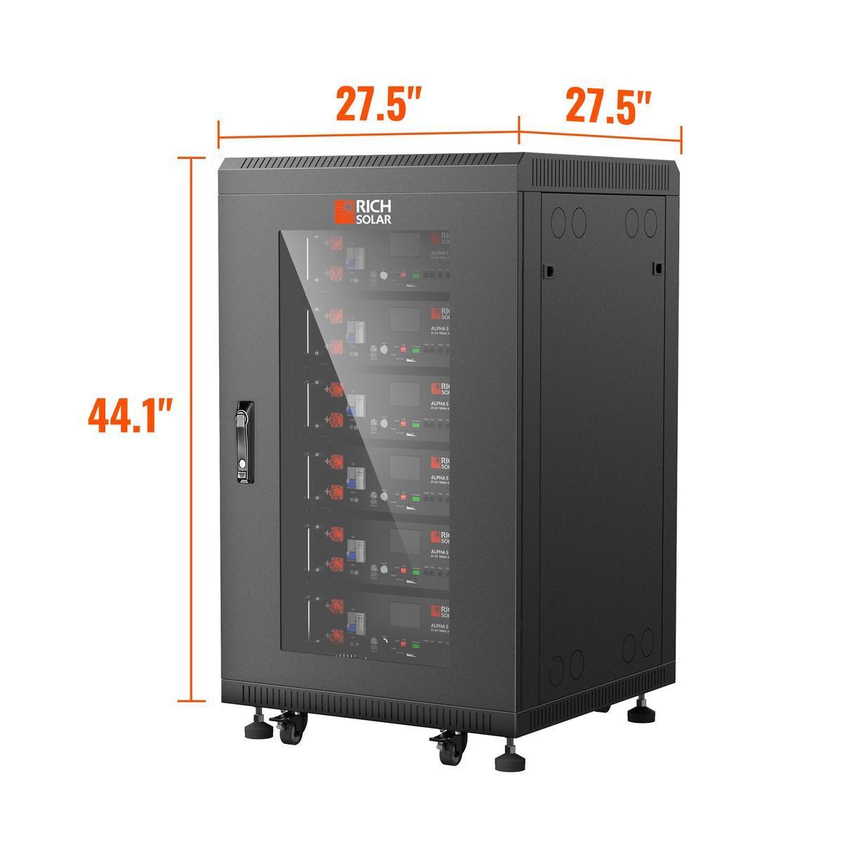 ALPHA 5 PRO | 51.2V 100Ah LiFePO4 Battery | Premium 48V Server Rack Lithium Battery for Residential, Commercial, RVs, Off-Grid | 7,000 Lifetime Cycles | 10 Year Warranty | UL1973, UL9540A Certified | BACKORDER-20