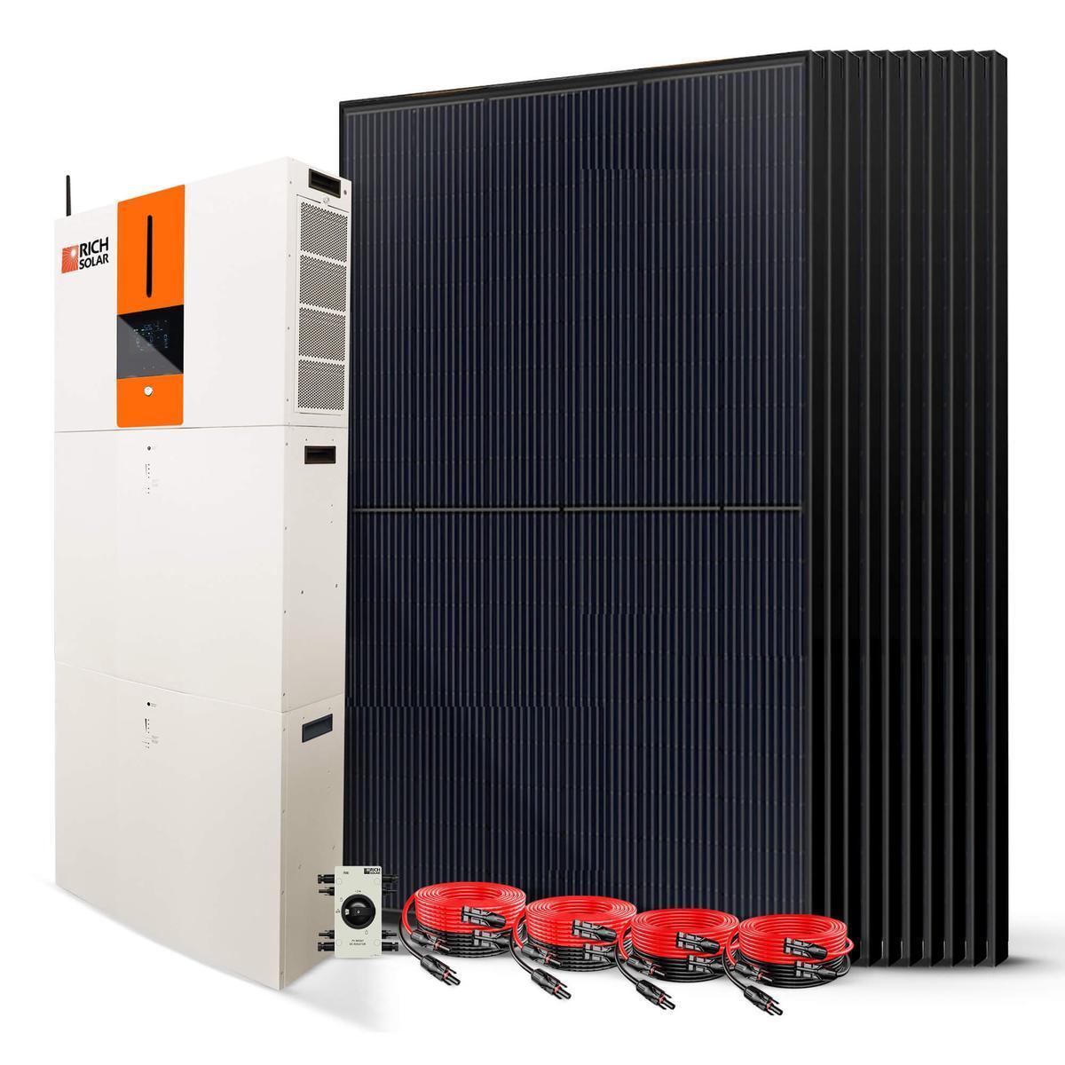 4000 Watt Solar | 48V 6500W/120V | All-in-One Kit-1
