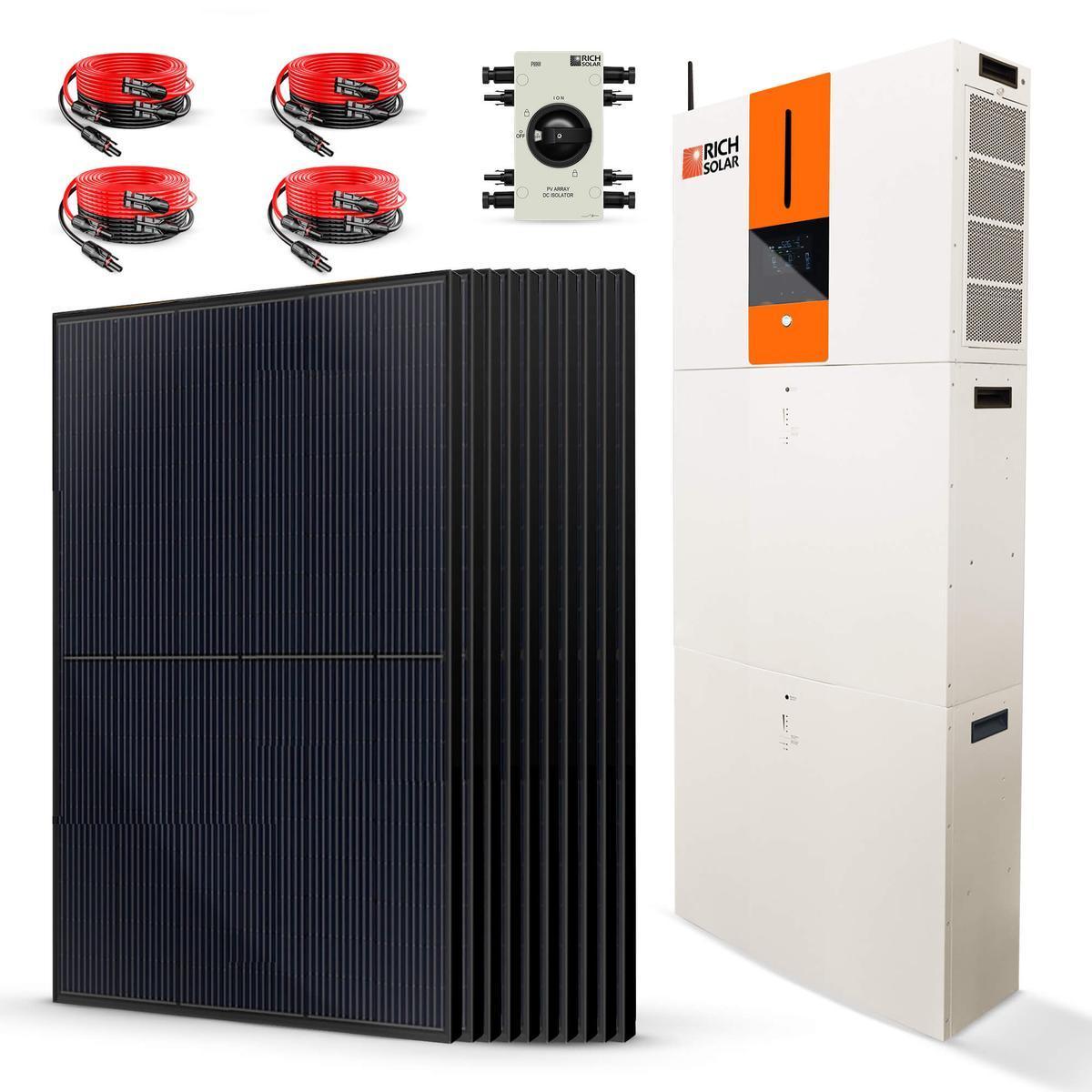 4000 Watt Solar | 48V 6500W/120V | All-in-One Kit-2