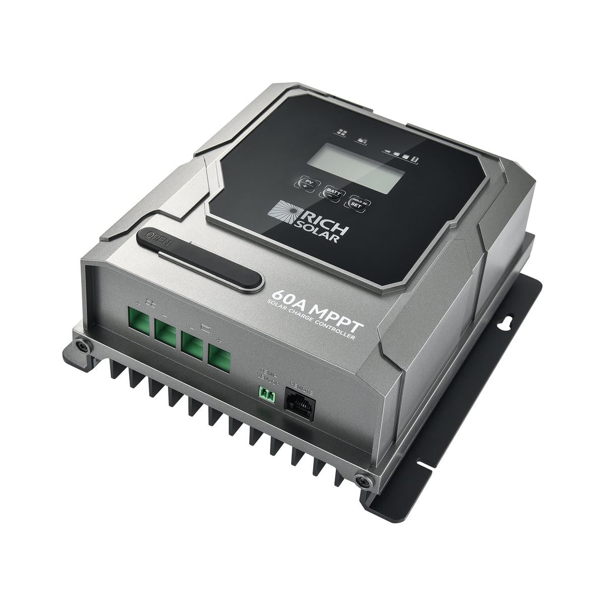 BRAVO 60 | 60A MPPT Solar Charge Controller | Premier 60A 12V/24V MPPT Solar Controller for RVs, Trailers, Campers, Vans, Boats, Off-Grid | Awarded #1 Solar Controller 2025-8