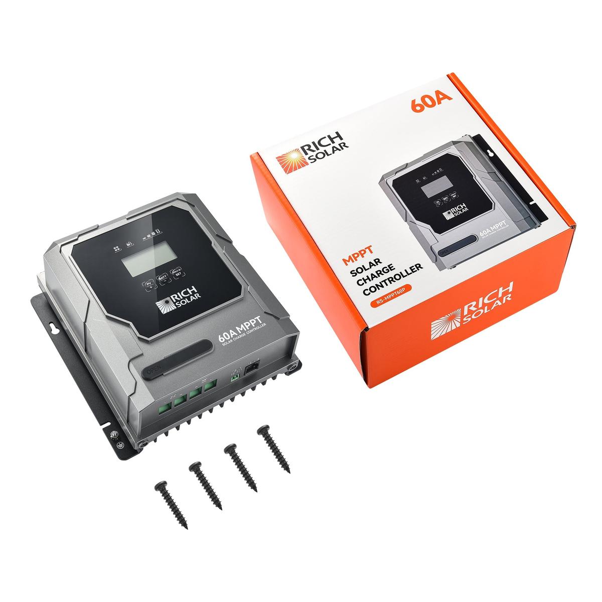 BRAVO 60 | 60A MPPT Solar Charge Controller | Premier 60A 12V/24V MPPT Solar Controller for RVs, Trailers, Campers, Vans, Boats, Off-Grid | Awarded #1 Solar Controller 2025-7