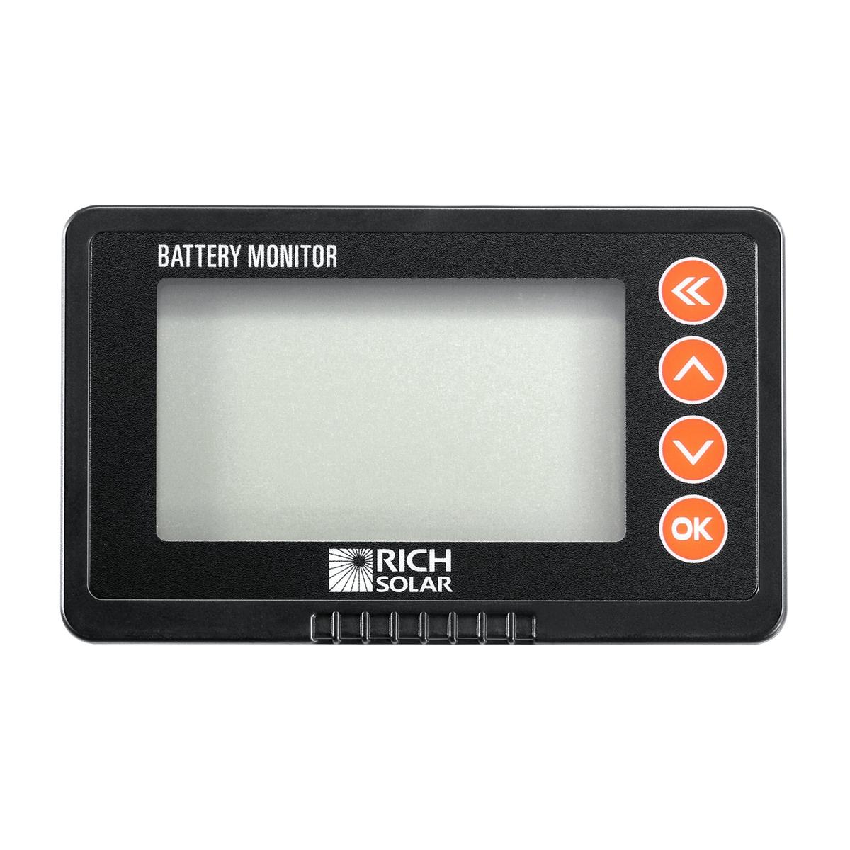 500 Amp Battery Monitor with Shunt | 8~120V 500A Battery Monitor with Shunt | Accurate Battery Status Monitor | Easy to Use-9
