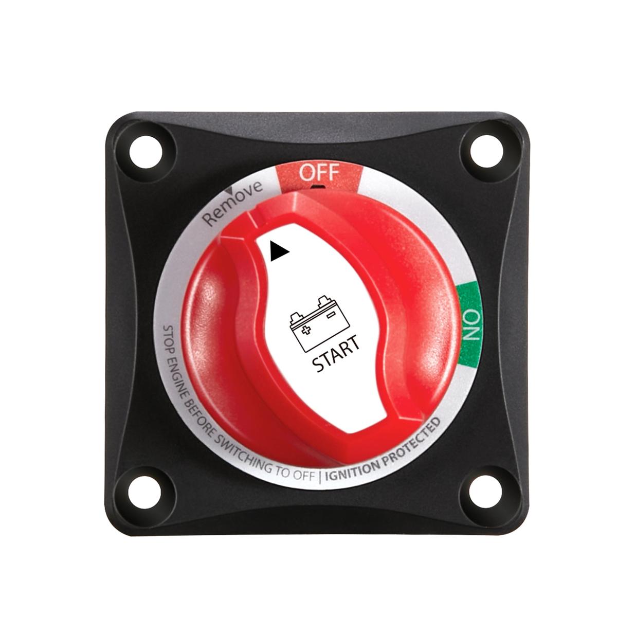 275A On/Off Battery Switch | 275 Amp DC Switch with Removable Knob for Isolation and Safety | Easy Install-7