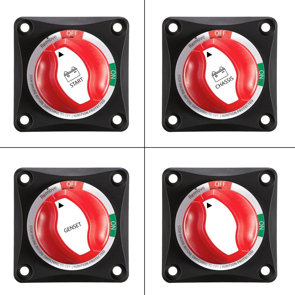 275A On/Off Battery Switch | 275 Amp DC Switch with Removable Knob for Isolation and Safety | Easy Install-8