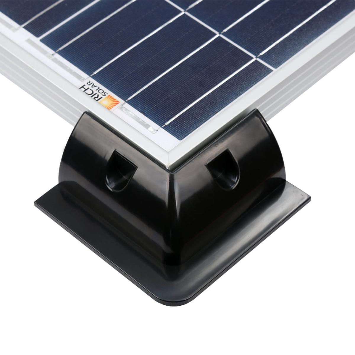 Corner Bracket Mounts | Set of 6 Brackets for Solar Panel Mounting | Designed for RICH SOLAR MEGA Series Solar Panels | Easy to Install-4