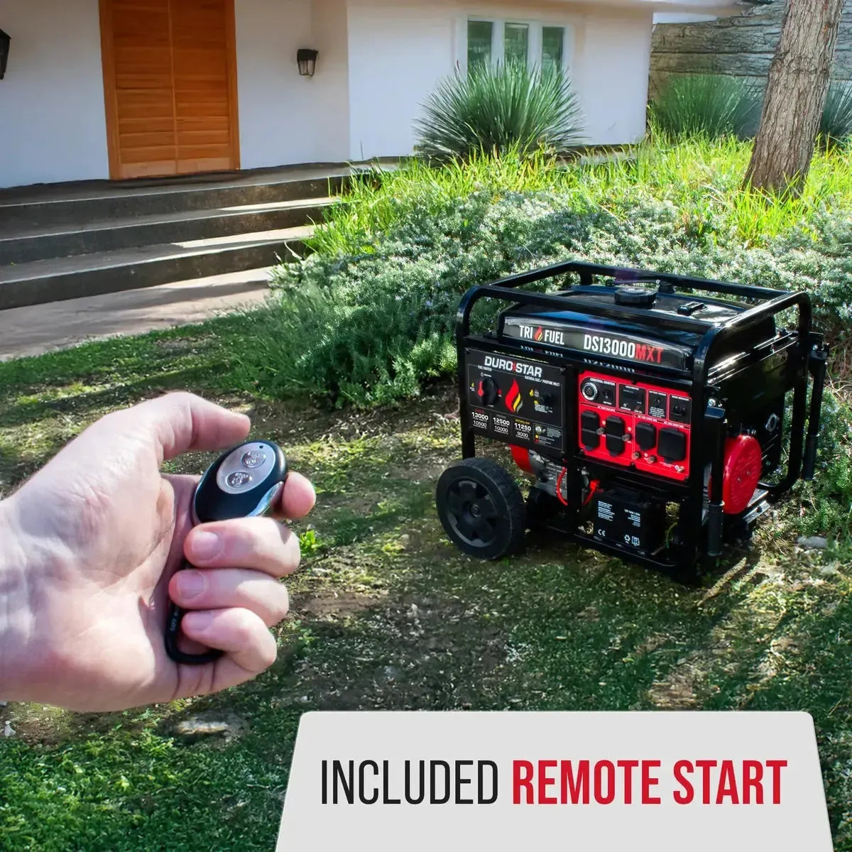 DuroStar DS13000MXT 13,000 Watt Tri Fuel Portable Generator w/ CO Alert-7