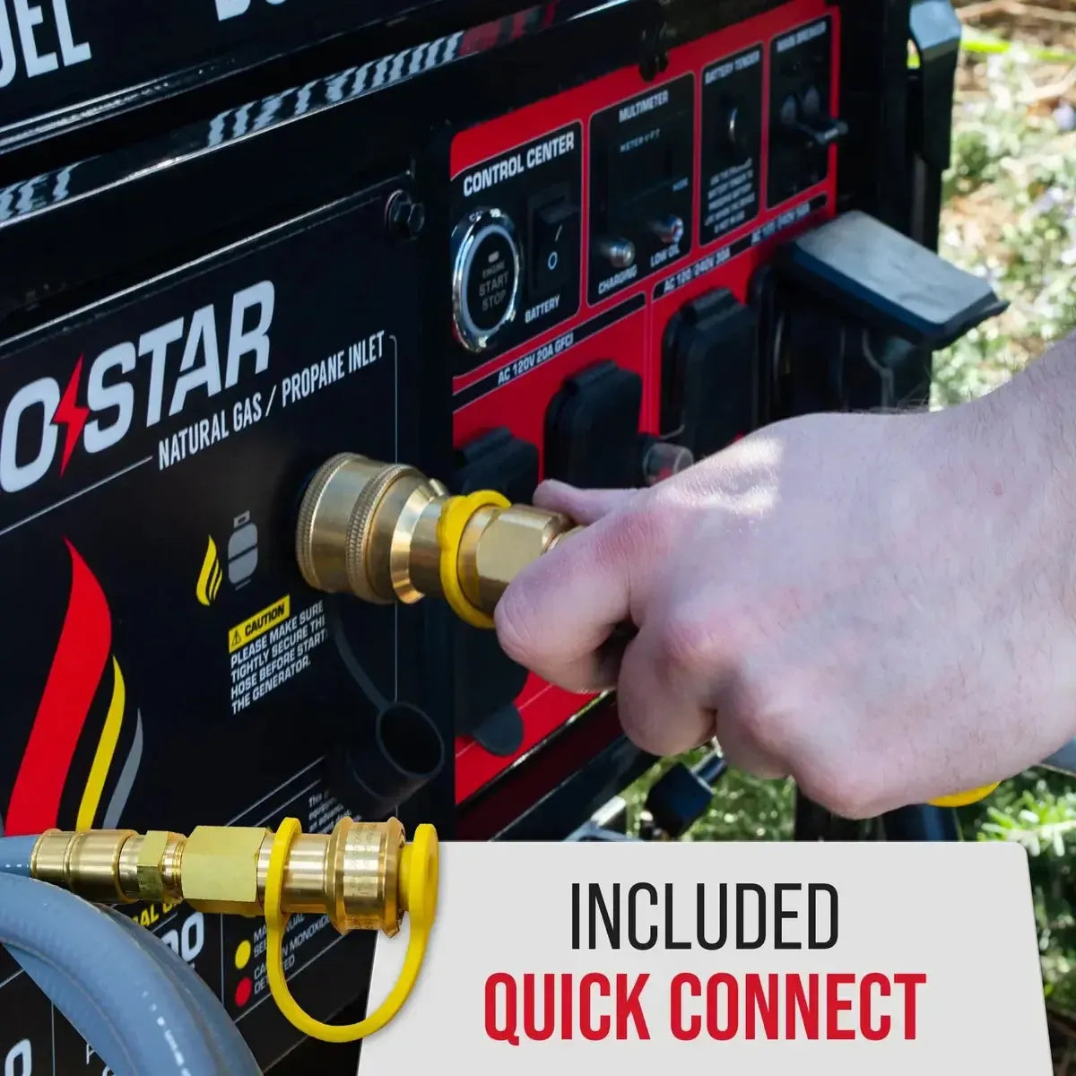 DuroStar DS13000MXT 13,000 Watt Tri Fuel Portable Generator w/ CO Alert-12