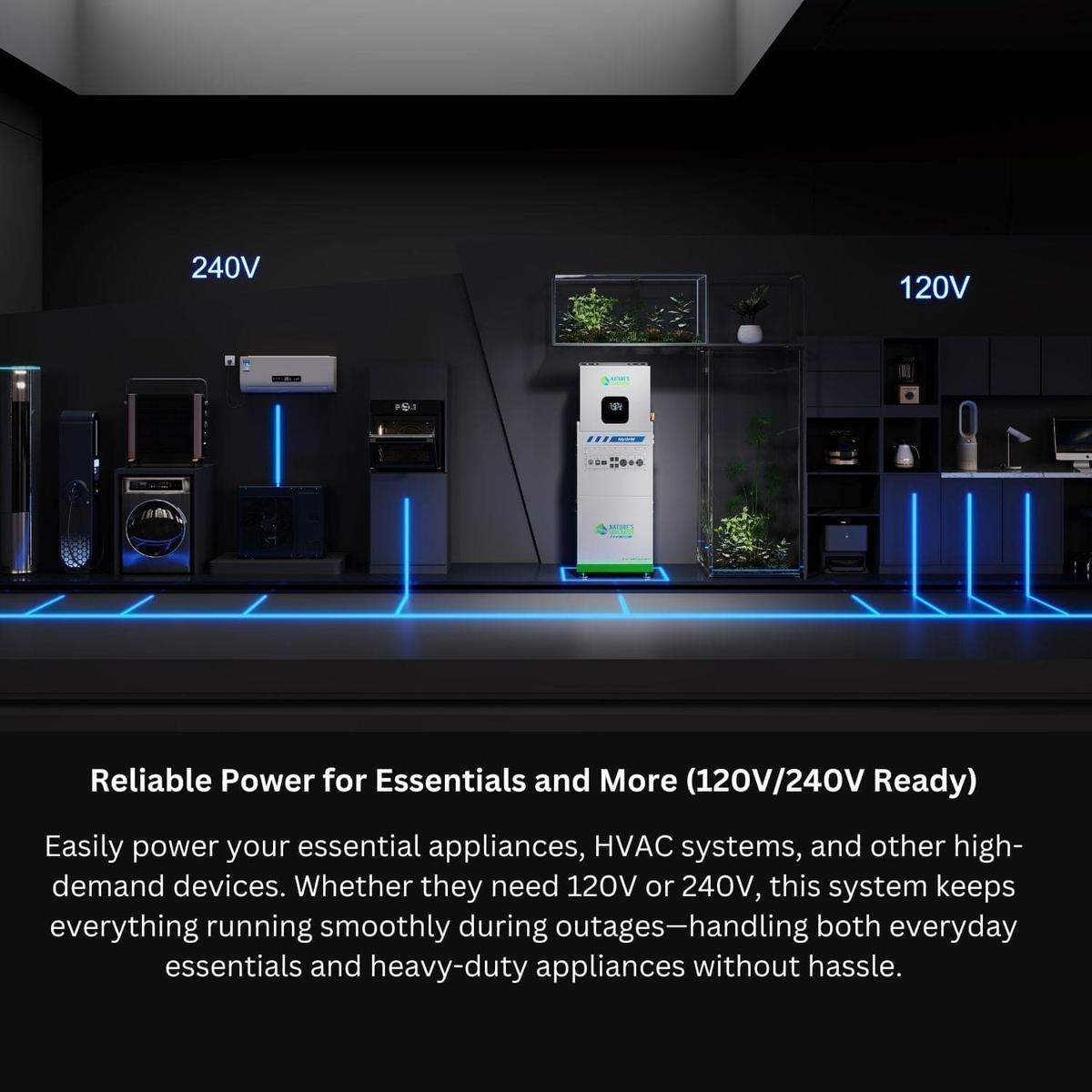 MyGrid 10K with Transfer Switch for House Battery Backup-15