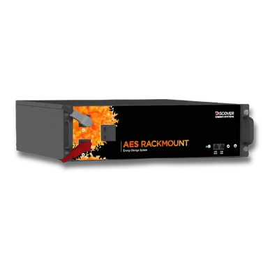 Discover Energy AES Rackmount ESS Battery Module 5.0 kWh 51.2V 100 AH Heated - 3U 19 Inch-1