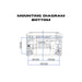 The Bottom Mounting Diagram of DuroMax XP20HP