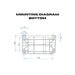 The Bottom Mounting Diagram of DuroMax XP7HP