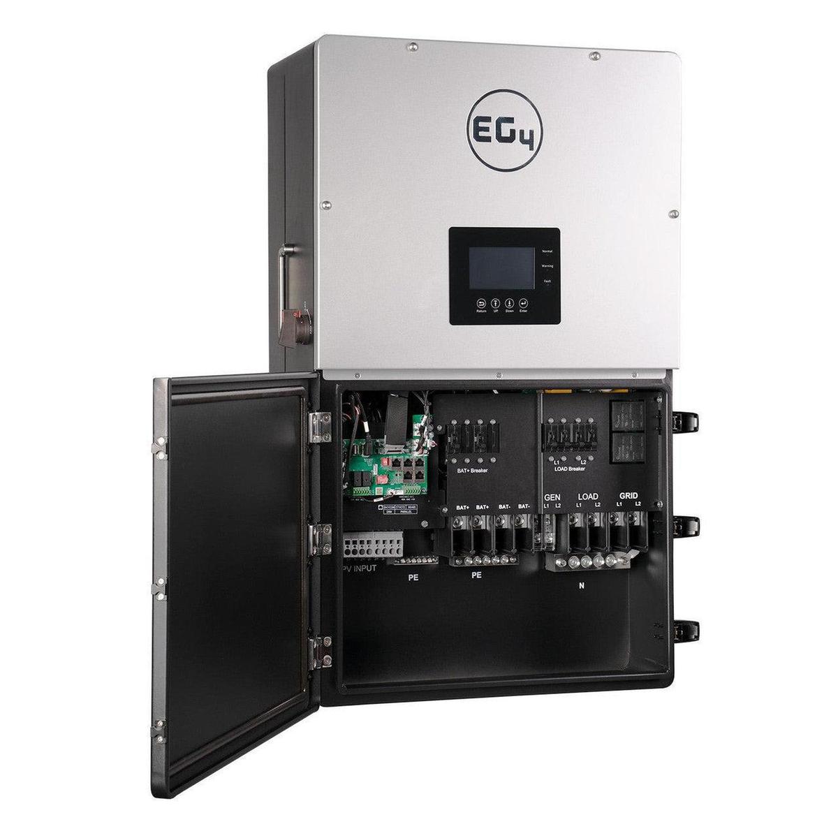 EG4 18KPV Hybrid Inverter All-In-One Solar Inverter | 18000W PV Input | 12000W Output | 48V 120/240V Split Phase | EG4-18KPV-12LV-8