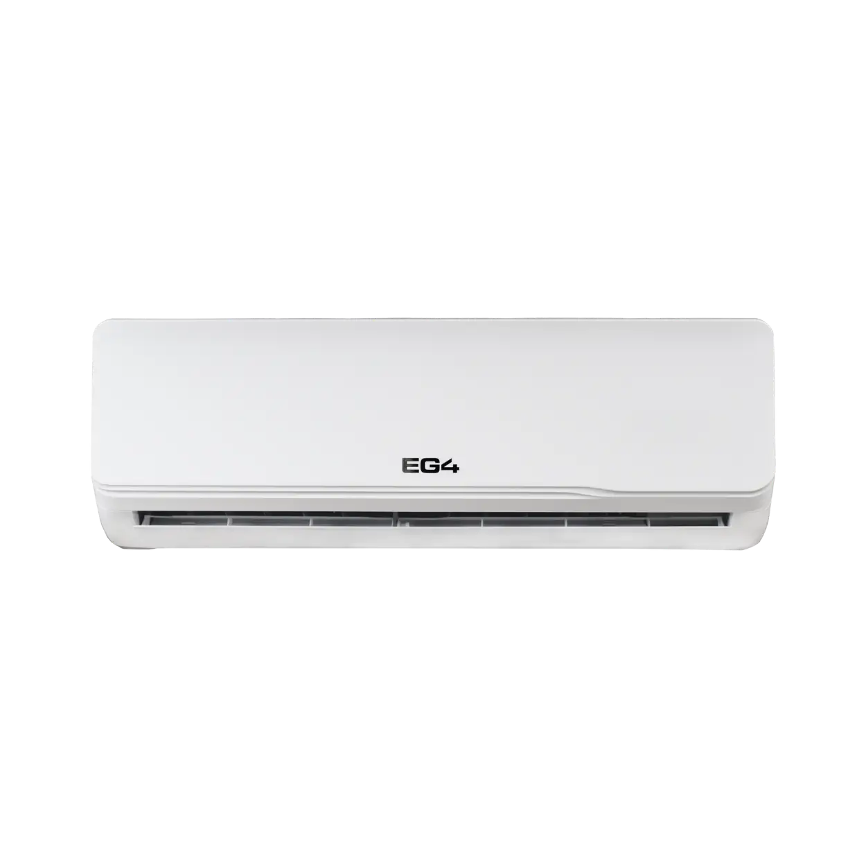 A white wall-mounted air conditioner indoor unit with the model marking 'EG4' printed in black on the front, set against a solid white background.