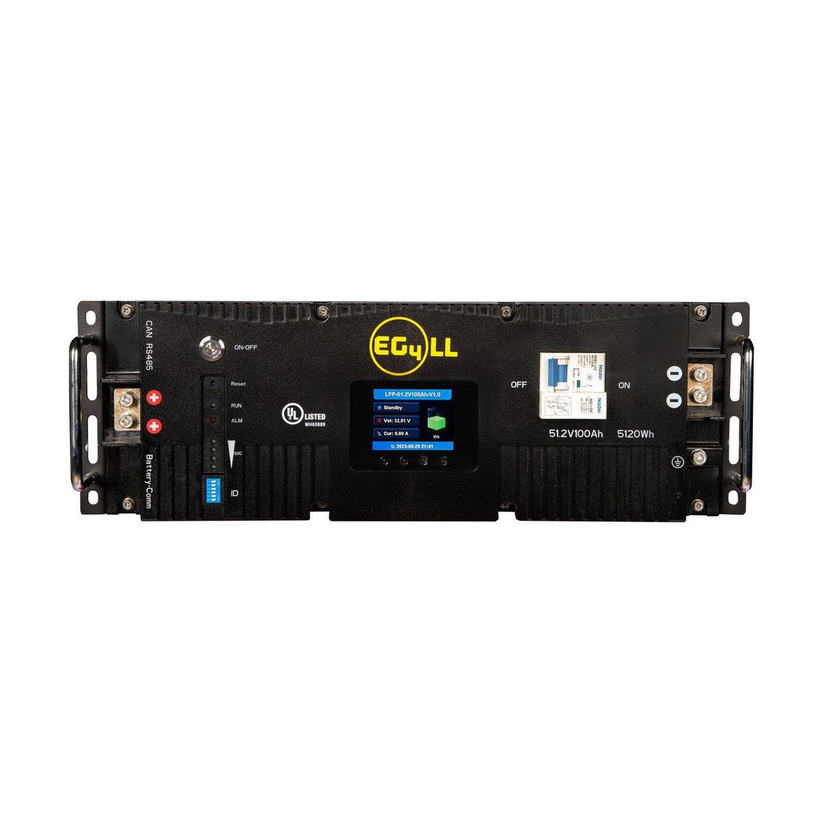 EG4 LL-S Lithium Battery | 48V 100AH | Server Rack Battery | UL1973, UL9540A | Available in 2 x 6 Unit Bundles-2