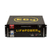 EG4 LifePower4 Lithium Battery 24V 200AH (Server Rack Battery w No Display) - EG4LIFPOW4-24 is shown from the top front, highlighting the EG4 logo, breaker, and clear connection points