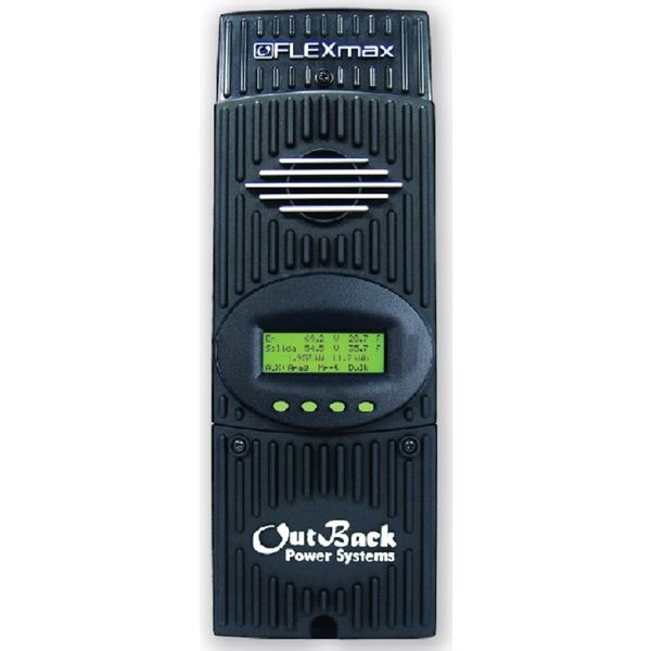 Outback Power 80 Amp Solar Charge Controller, 12 to 60 VDC Battery, 150 VDC PV