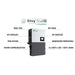 Fortress Power Envy True 12kW Solar Hybrid Inverter-ENVYTRUE12 with labels pointing to key features such as grid-tie capability, off-grid operation, and generator compatibility
