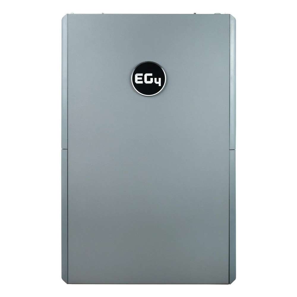 Front-facing image of EG4 PowerPro WallMount All Weather Lithium Battery 48V 280AH - EG4LIFPOW4-48V280A highlighting its modern, minimalist design