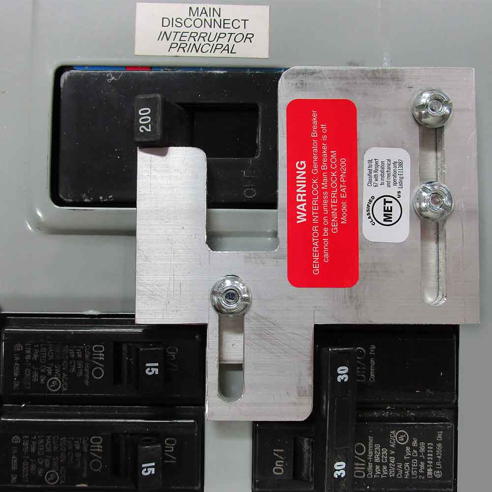 GenInterlock EAT-PN200 generator interlock kit
