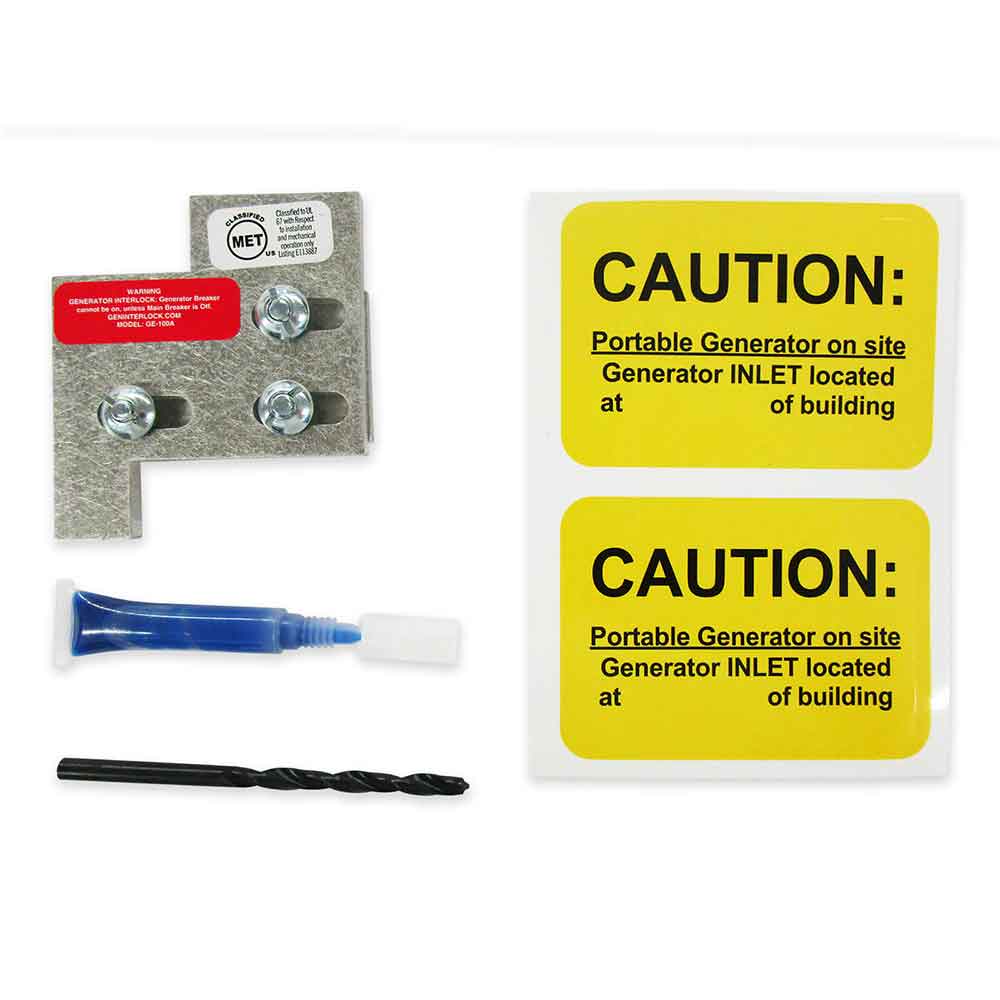 GenInterlock GE-100A generator interlock kit