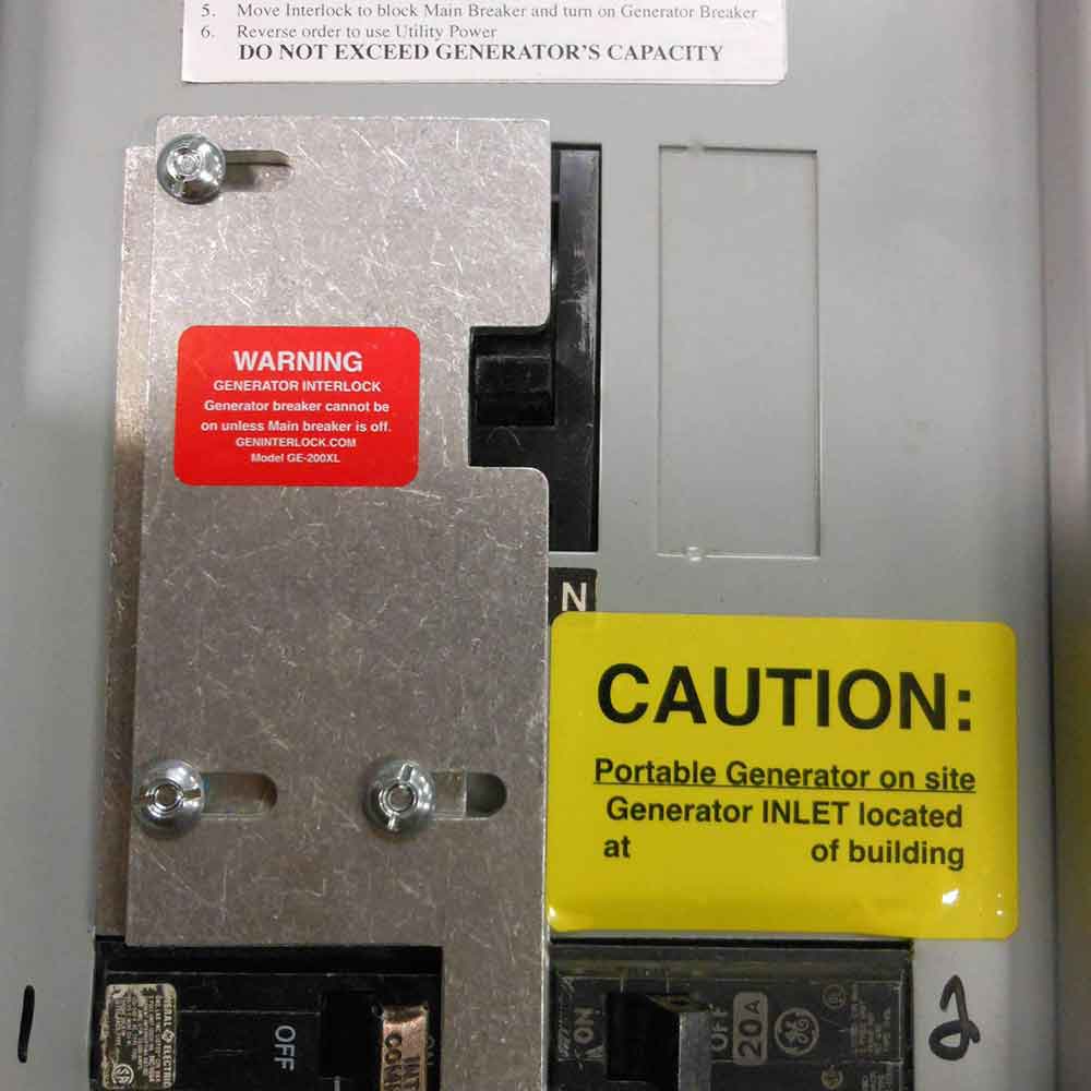 GenInterlock GE-200VL generator interlock kit