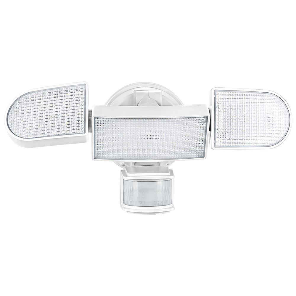 Solar Motion Security Light - Round | 1600 Lumens Round Solar Motion Security Light | #1 Rated Security Light