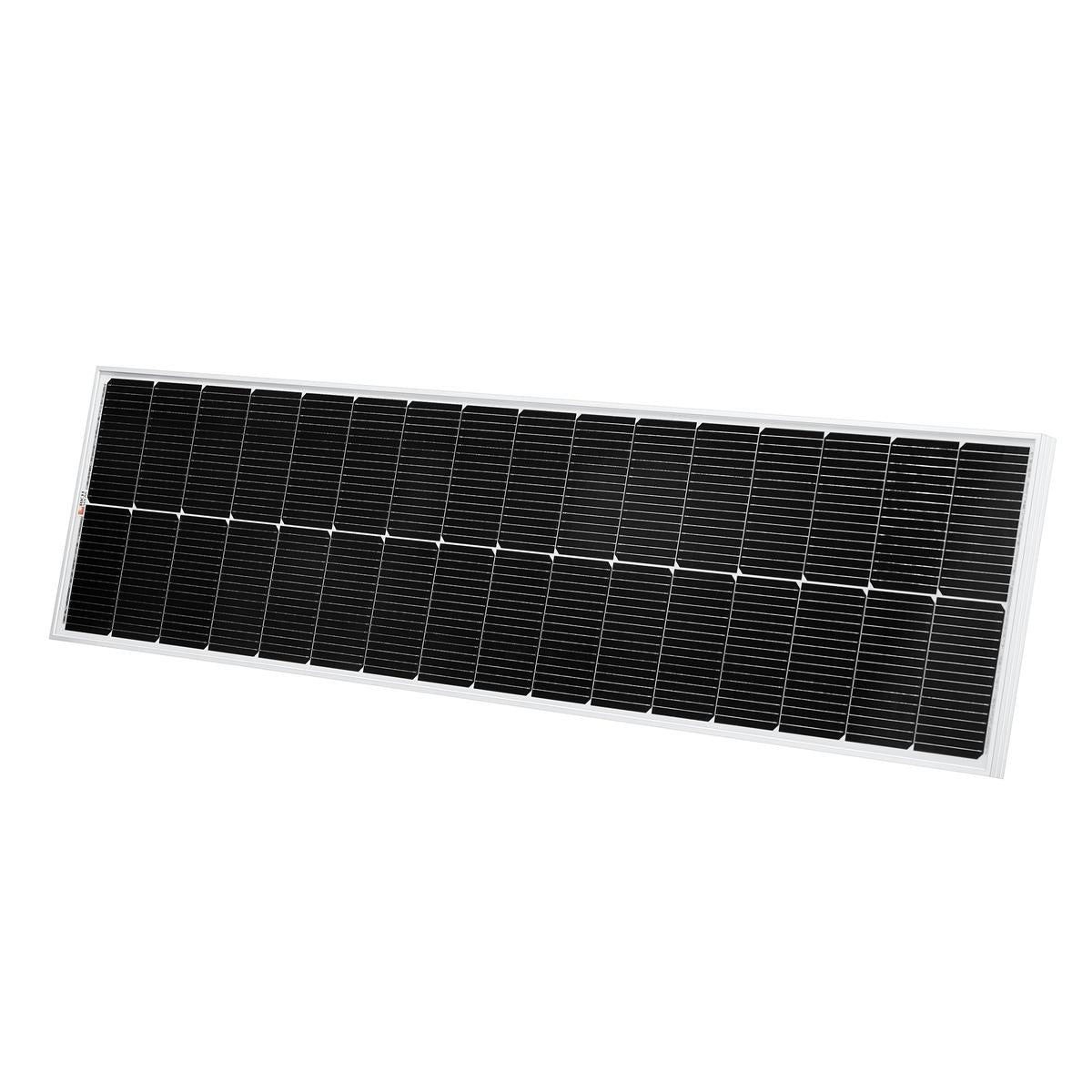 MEGA 130 SLIM | 130 Watt Slim Solar Panel | Compact 12V Narrow Panel for Vans, Campers, Boats | UL Certified-5