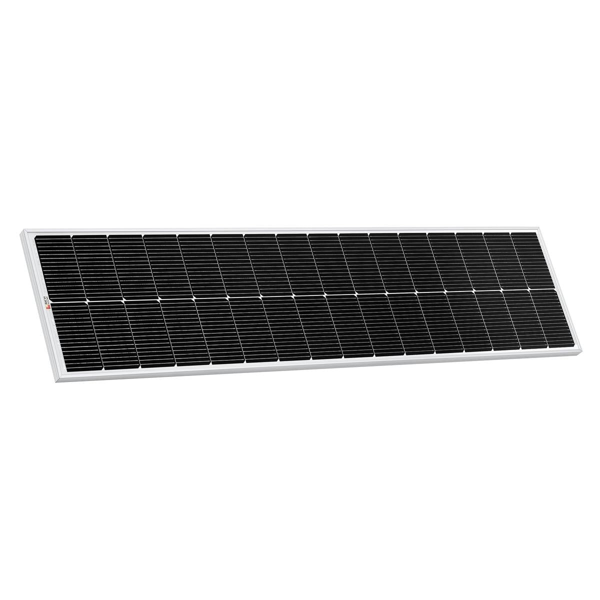 MEGA 130 SLIM | 130 Watt Slim Solar Panel | Compact 12V Narrow Panel for Vans, Campers, Boats | UL Certified-6