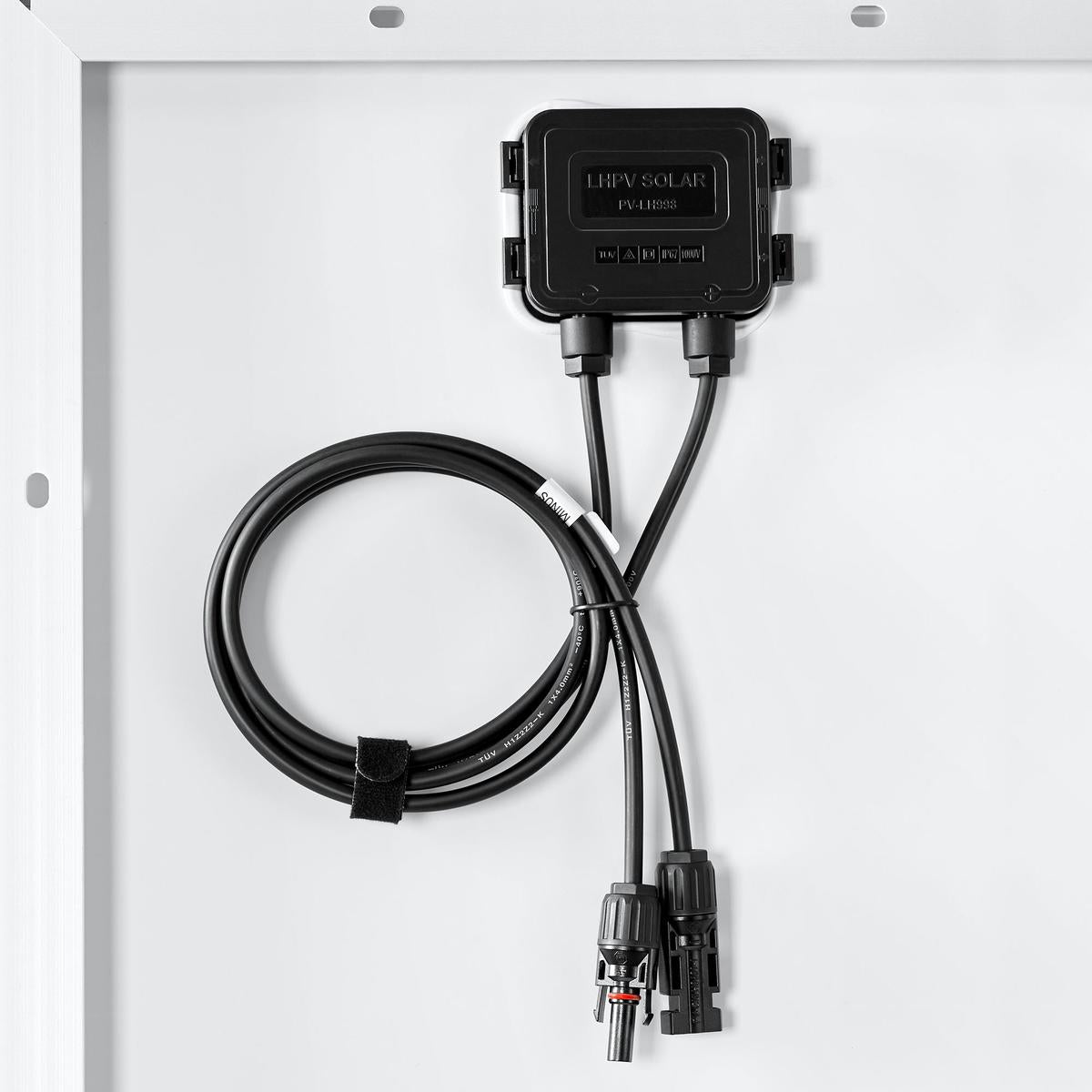 MEGA 130 SLIM | 130 Watt Slim Solar Panel | Compact 12V Narrow Panel for Vans, Campers, Boats | UL Certified-8