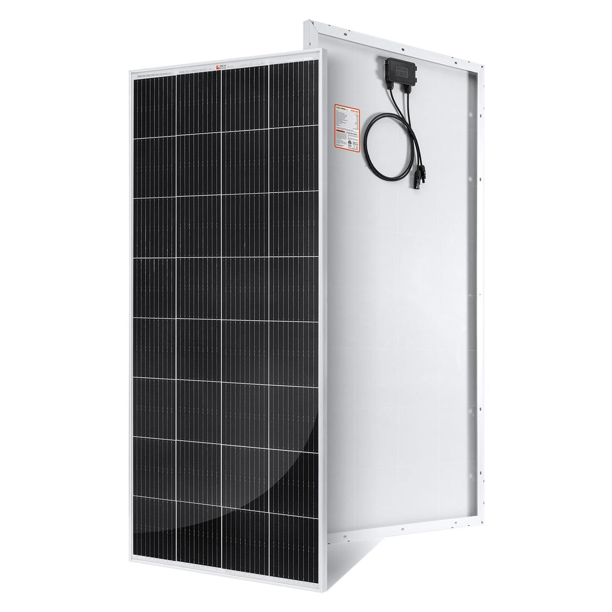 MEGA 200 | 200 Watt Solar Panel | Premier 12V Off-Grid Solar Panel for RVs Cabins, Boats | 25-Year Output Warranty | UL Certified - RICH SOLAR