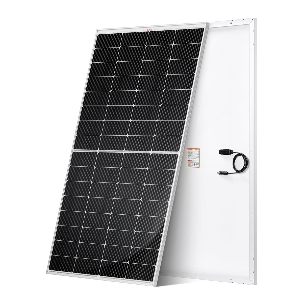 MEGA 220 | 220 Watt Solar Panel | Premium 12V Off-Grid Solar Panel for RVs, Cabins, Boats | 25-Year Output Warranty | UL Certified-1