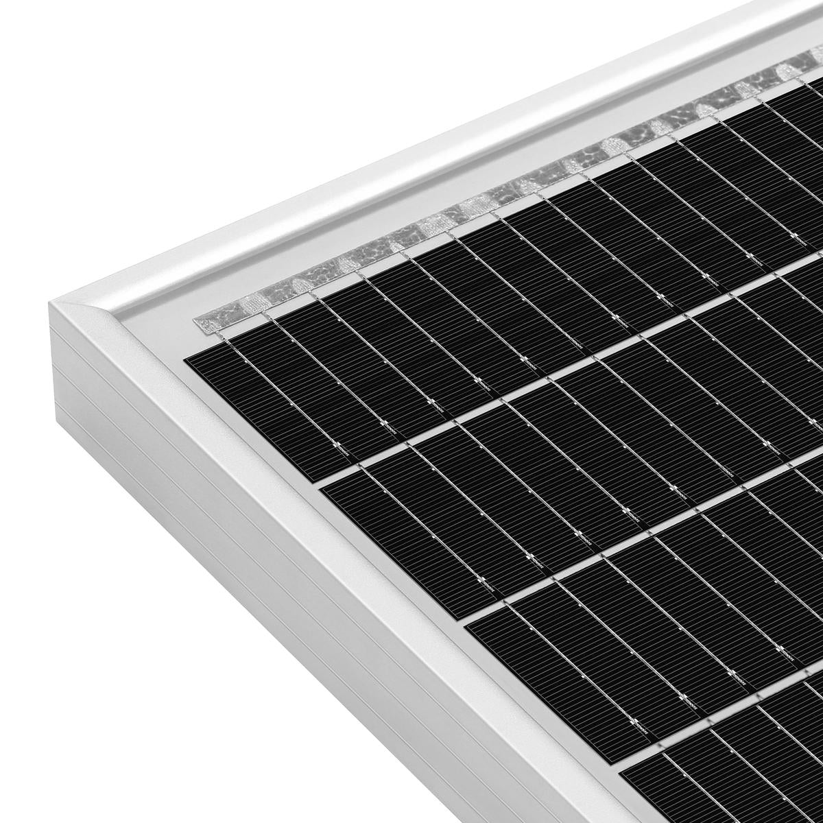 MEGA 50 | 50 Watt Solar Panel | Compact 12V Off-Grid Solar Panel for Boats, Vans, Trailers | 25-Year Output Warranty | UL Certified-8