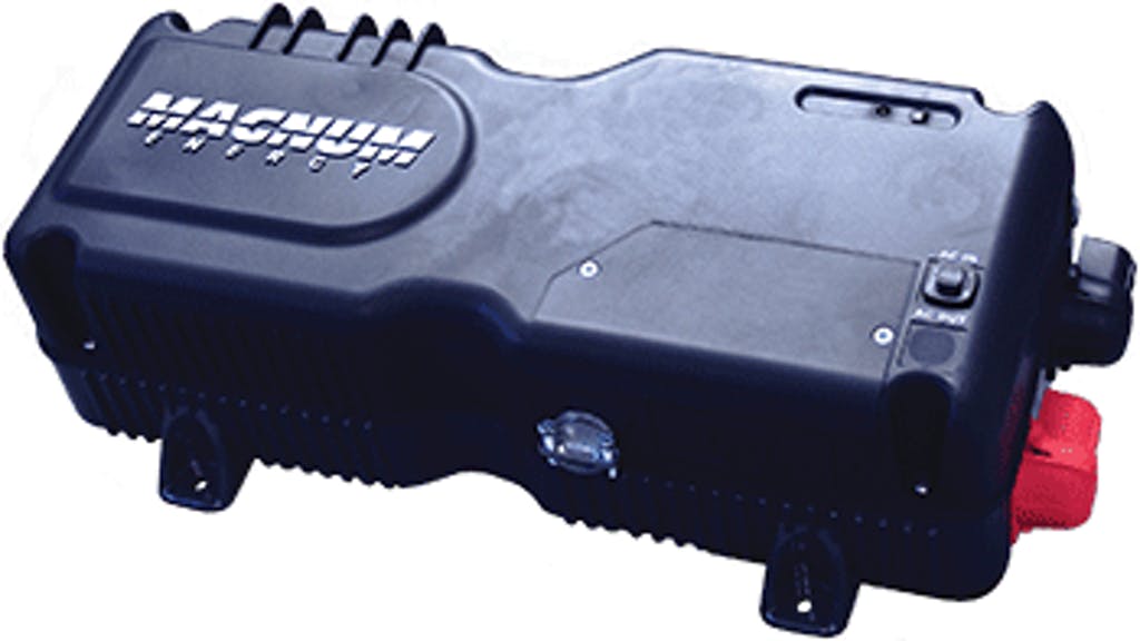 Magnum Energy 1200 Watt, 12 Volt Modified Sine Inverter, 120 VAC, w/70 Amp Charger