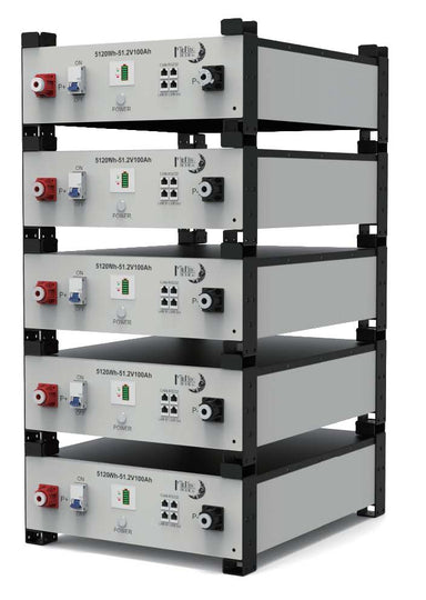 Midnite Solar POWERFLO 5.1 kwh,48 Volt 100 AH, Rack Mount, Lithium Battery-1