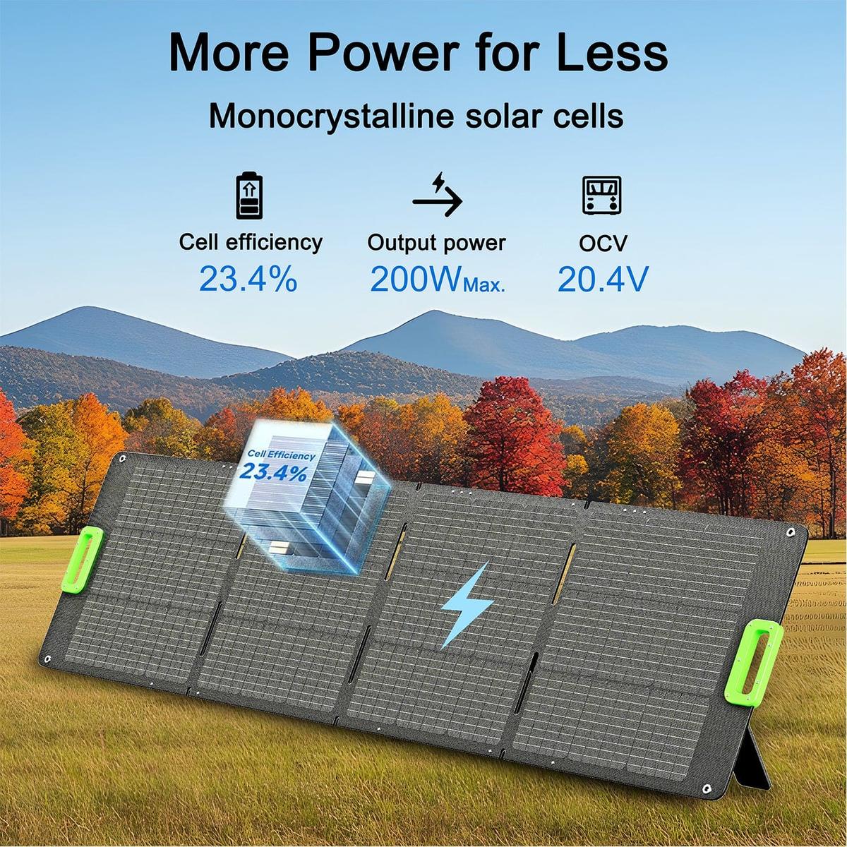 200W Folding Solar Panel-7