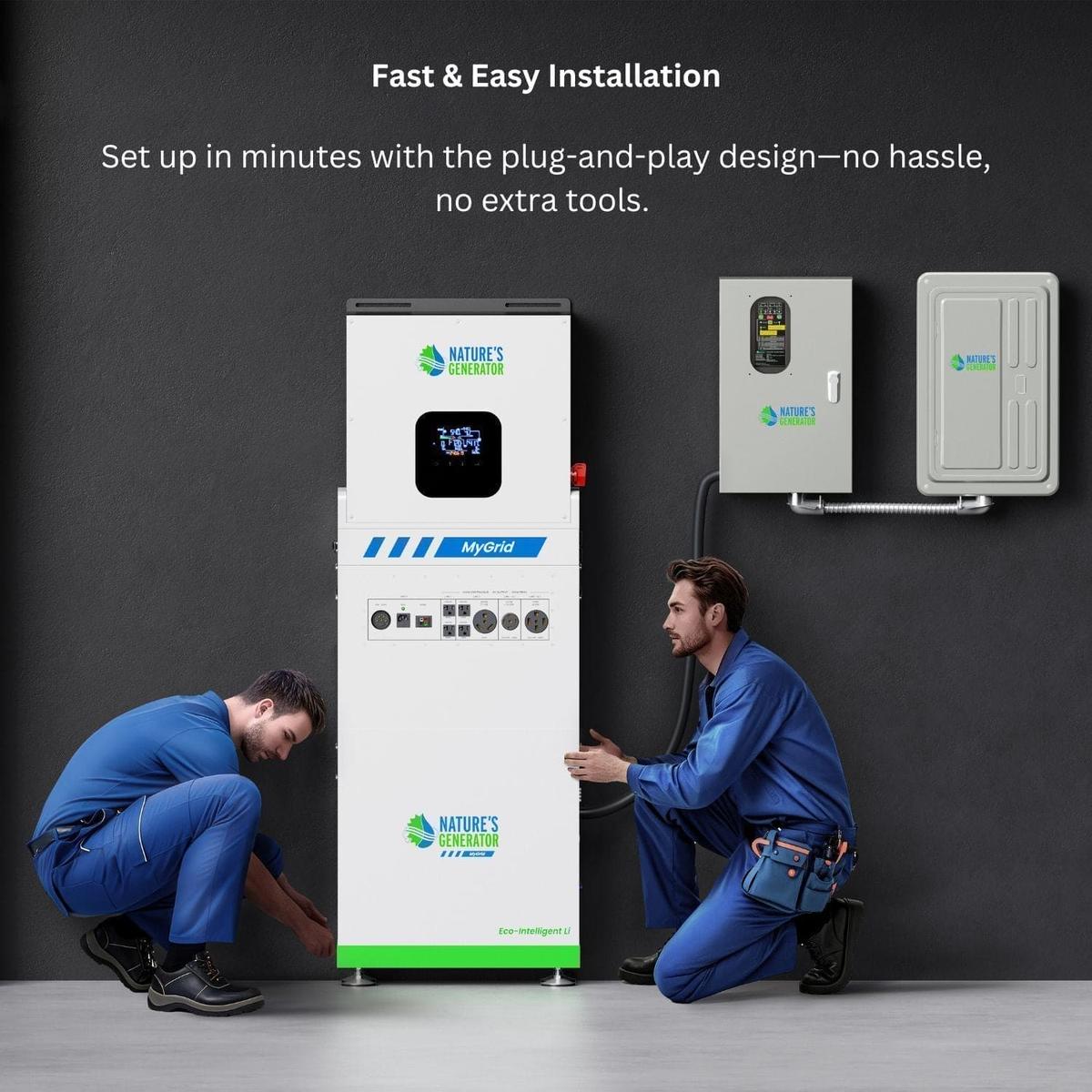 MyGrid 10K Solar Generator for Home-16