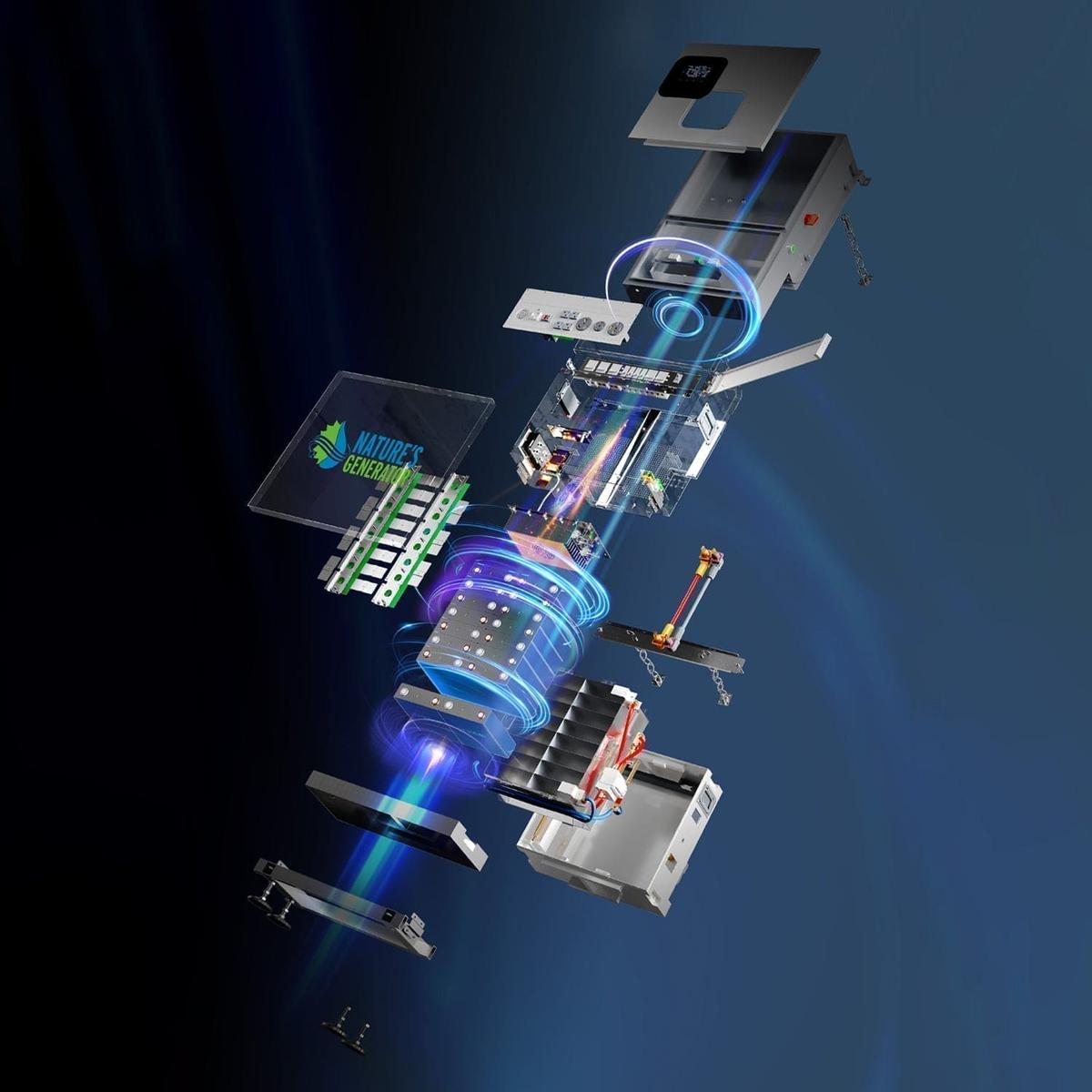 MyGrid 10K with Transfer Switch for House Battery Backup-19