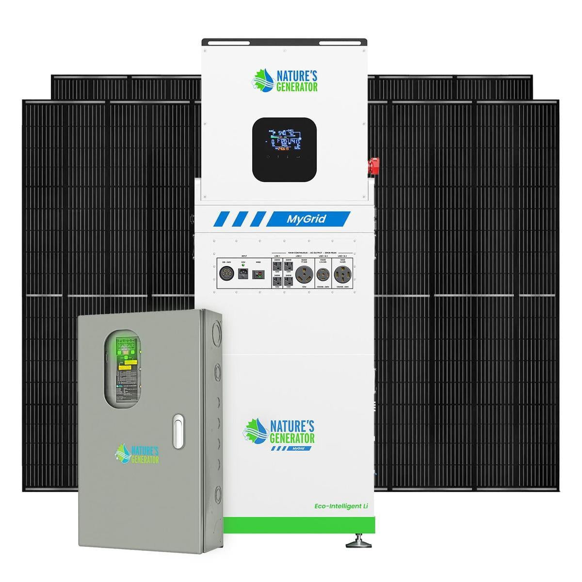 MyGrid_10K_with_Solar_Battery_4x_410WRigid_Solar_Panel_and_50A_ATS