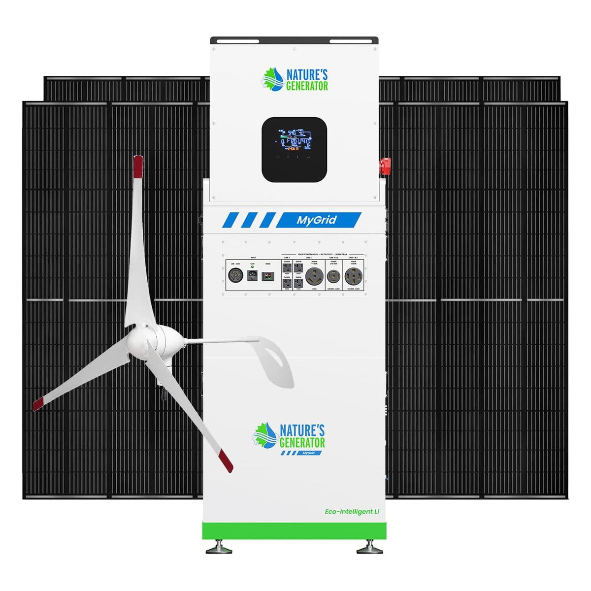 MyGrid 10K Solar and Wind Generator for Home-1