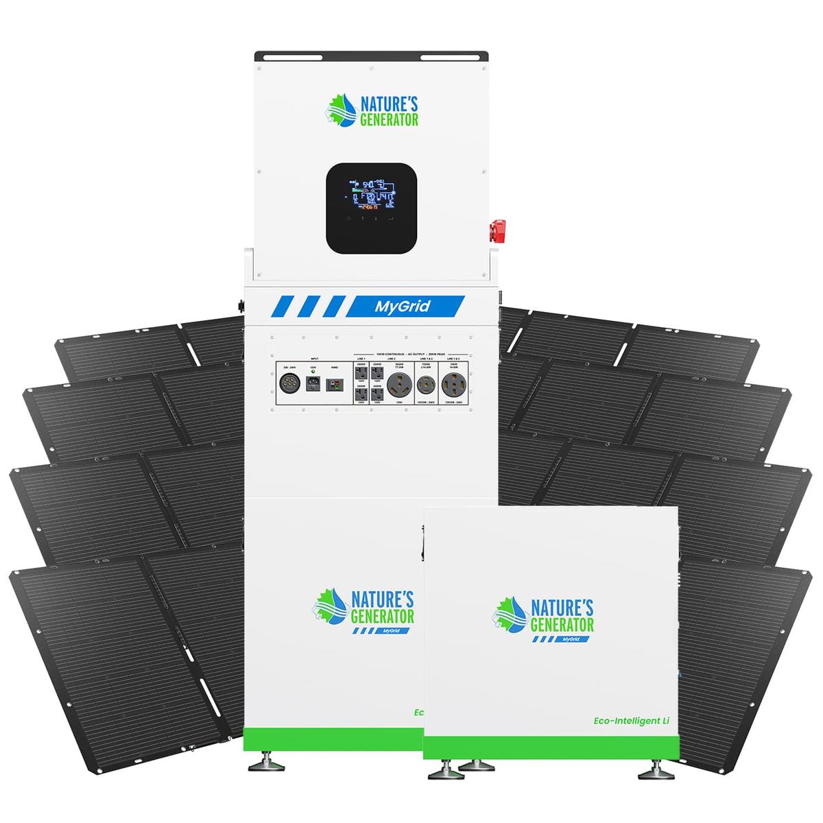 MyGrid 10K Solar Generator for Home-5