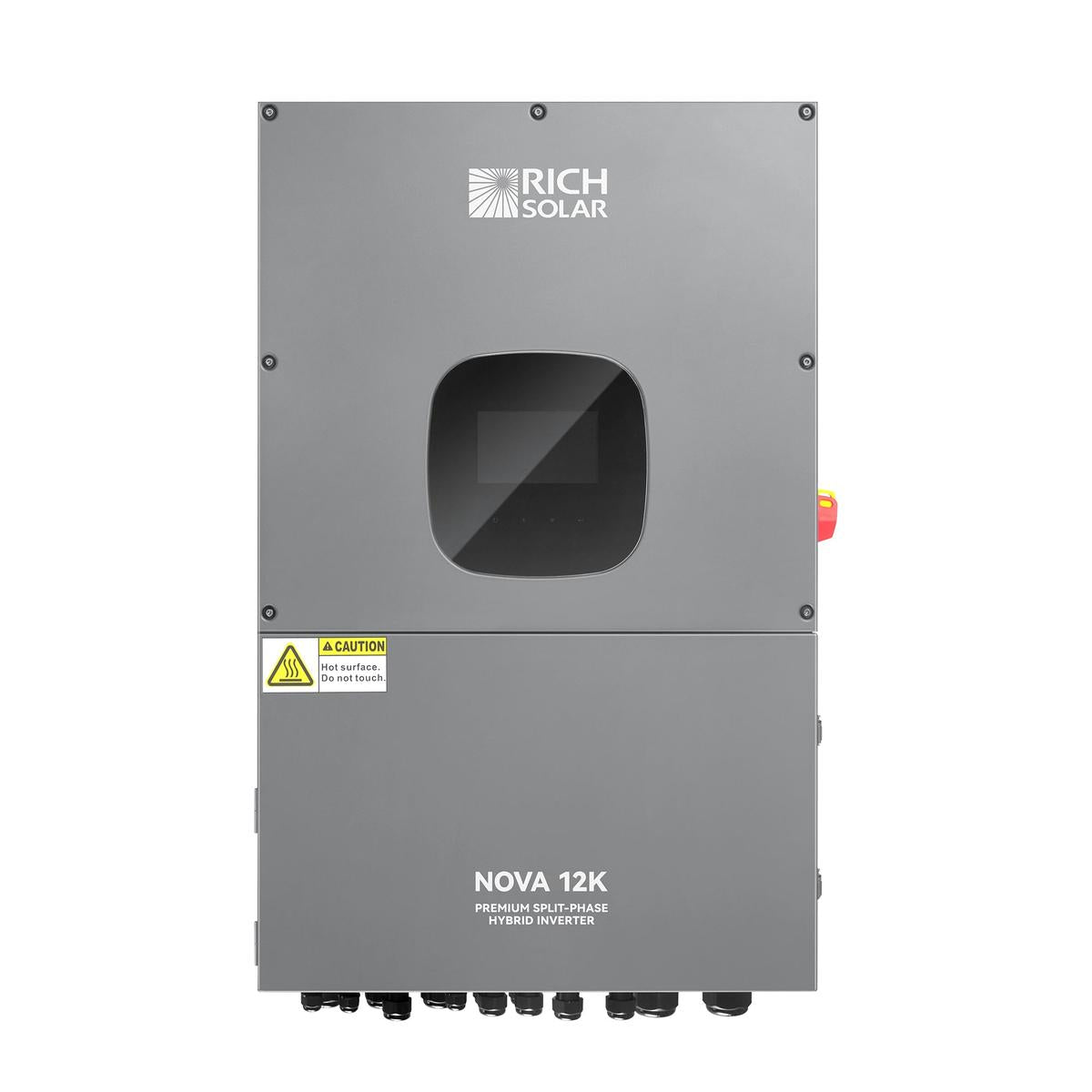 NOVA 12K | 12000 Watt 48V Split Phase Hybrid Inverter | 12000W PV Input, 10000W Continuous Output 120/240V | Premium 12000W 48V Hybrid Inverter for Cabins, ADUs, Tiny Homes, Residential, Agriculture, Off-Grid, On-Grid | UL Certified-11