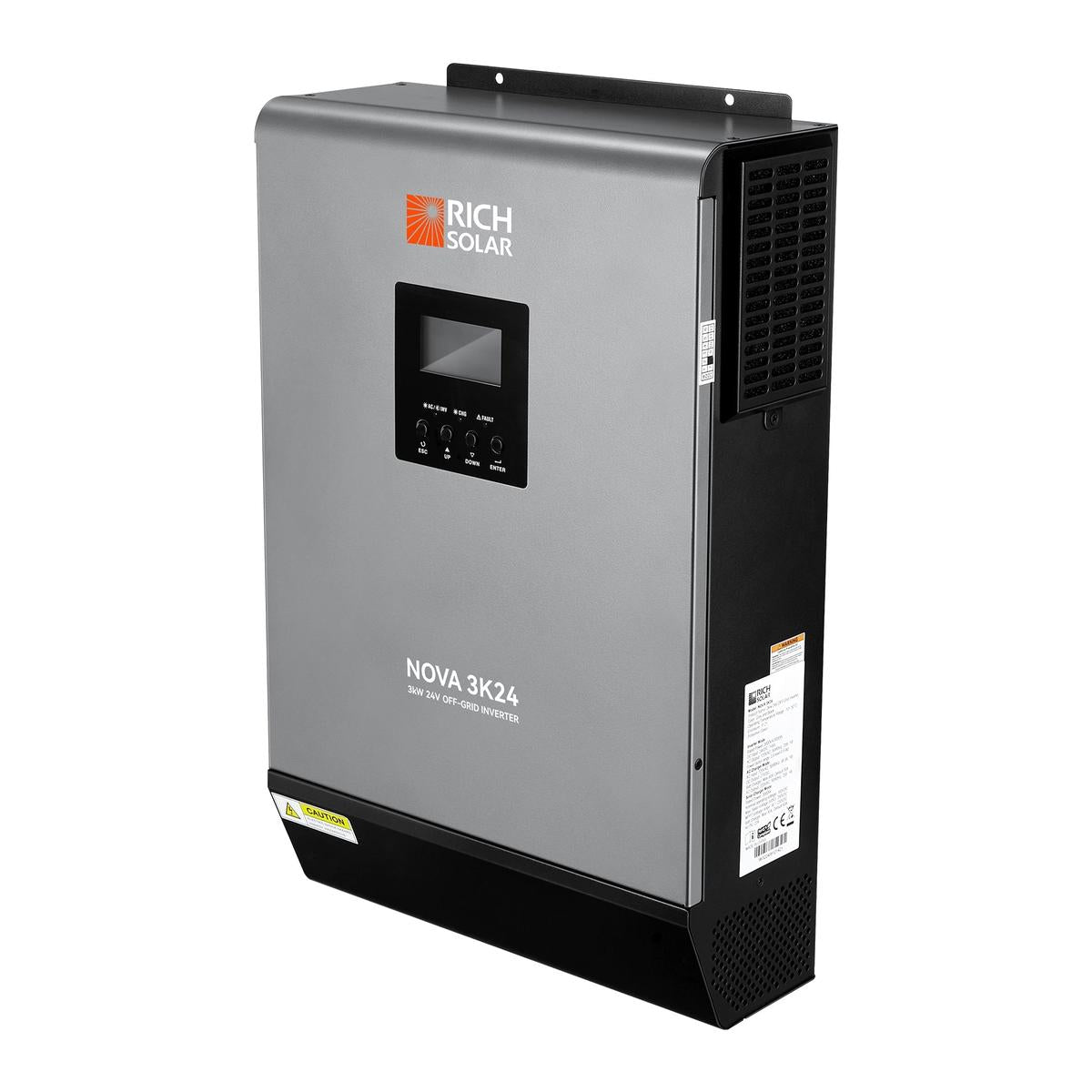 NOVA MAX 3K | 3000 Watt (3kW) 24 Volt Off-Grid Hybrid Solar Inverter | Powerful 3000W 24V Hybrid Inverter for RVs, Trailers, Campers, Vans, Trucks, Overlanders, Boats | #1 Ranked 24V Hybrid Inverter BACKORDER-2