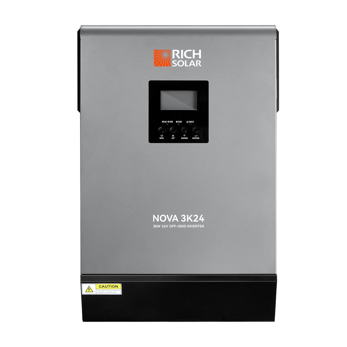 NOVA MAX 3K | 3000 Watt (3kW) 24 Volt Off-Grid Hybrid Solar Inverter | Powerful 3000W 24V Hybrid Inverter for RVs, Trailers, Campers, Vans, Trucks, Overlanders, Boats | #1 Ranked 24V Hybrid Inverter BACKORDER-5